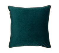 furn. Gemini Polyester Filled Cushion, Teal, 50 x 50cm