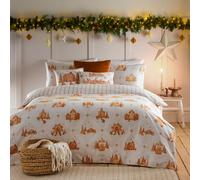 furn. Gretel Duvet Cover Set (Cloud Dust - Super King)