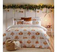 Furn. Gretel Brushed Cotton Duvet Set, King, Cream