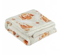 furn. Gretel Sherpa Fleece Christmas Throw