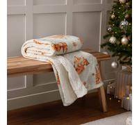 furn. Gretel Sherpa Fleece Throw