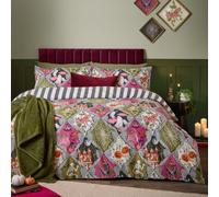 Furn Single Hallowquin Spooky Monochrome and Green Reversible Duvet Cover Set - Multi - Wilko