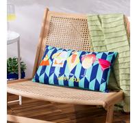 furn. Happy Hour Abstract Polyester Filled Outdoor Cushion