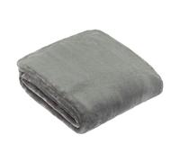 Furn Harrow Fleece Throw - Charcoal - Charcoal - 140cm x 180cm
