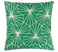 furn. Hexa Outdoor Polyester Filled Cushion, Green, 43 x 43cm