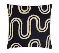 Heya Home Archie Tufted Cushion Cover, Mono