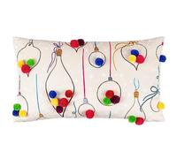 Heya Home Festive-Val Baubles Cushion Case