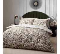 Hoem City Printed Toffee Bedding Set - Single