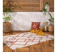 Furn. Inka Digitally Printed Geometric Outdoor/indoor Rug