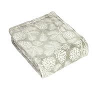 Irwin Woodland Fleece Throw Furn Stone One Size
