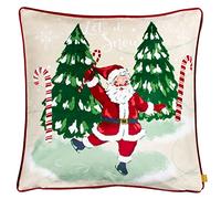 furn. Jolly Santa Let It Snow Cushion Cover