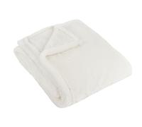Furn Kallu Double-Sided Faux-Fur Throw 150x200cm Cream