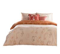 furn. Kindred Duvet Cover and Pillowcase Set, Apricot, Double
