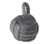 Furn. Knot Plain Grey Decorative Door Stop
