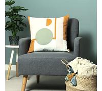 furn. Kula Recycled Feather Filled Cushion - Twin Pack, Multicolour, 50 x 50cm