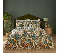furn. Leilani Double Multicolour Printed Floral Duvet Set - Wilko