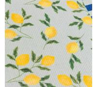 Furn Lemon Placemat (Pack of 4) - Blue/Yellow - One Size - Blue/Yellow - 100% Mixed