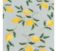 Furn Lemon Table Runner - Blue - 180cm x 35cm - Blue - 100% Polyester