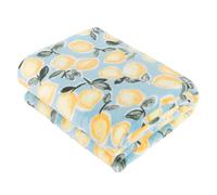 furn. Furn Lemons Fleece Printed Throw