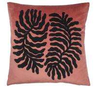 Furn. Maldive Botanical Velvet Tufted Cushion Cover