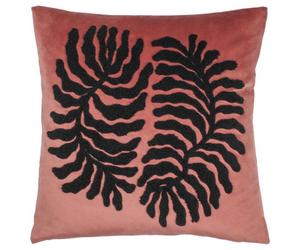 Furn. Maldive Botanical Velvet Tufted Cushion Cover