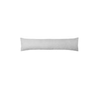 Furn Malham Boucle Shearling Fleece Draught Excluder Cover in Light Grey Furn Light Grey