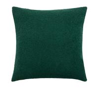 Furn Malham Fleece Square Cushion Cover - Emerald - 50cm x 50cm - Emerald - 100% Polyester
