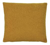 Furn Malham Fleece Square Cushion Cover - Saffron - 50cm x 50cm - Saffron - 100% Polyester