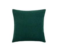 Furn Malham Shearling Fleece Cushion in Emerald | Size: 50 cm x 50 cm Furn Emerald 50 cm x 50 cm