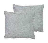 furn. Malham Twin Pack Polyester Filled Cushions, Dove, 50 x 50cm