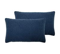 furn. Malham Twin Pack Polyester Filled Cushions, Royal, 30 x 50cm