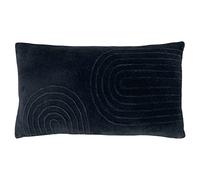 furn. Mangata Polyester Filled Cushion, Cotton, Black
