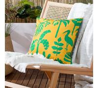 Marula Tropical Water & UV Resistant Outdoor Cushion Furn Teal 43cm x 43cm