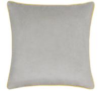 Furn. Meridian Velvet Feather Filled Cushion, Grey, 45 X 45Cm