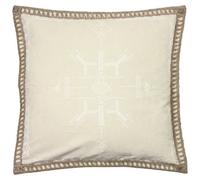 Furn Cushion Mini Inka - Printed Geometric, Polyester Filled, Natural 45 x 45 cm