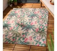 Furn Monkey Palm Tropical Indoor/outdoor Rug Multi