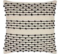 furn. Mossa Cushion Cover, Natural/Black, 45 x 45cm