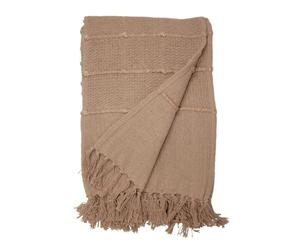 Furn Motti Throw - Blush Pink - One Size - Blush Pink - 75% Cotton/25% Polyester