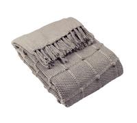 furn. Motti Throw, Grey, 140 x 180cm