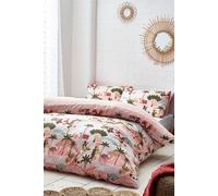 furn. Nalani Super King Size Sand Duvet Cover Set - Multi - Wilko
