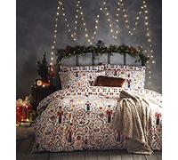 Furn Nutcracker DUVet Set, Cotton, Multi, Single