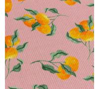 Furn Oranges Placemat (Pack of 4) - Pink - One Size - Pink - 100% Polyester