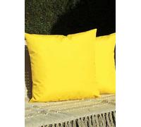 furn. Pack of 2 Outdoor Yellow Cushions Yellow