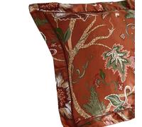 Furn Paoletti Botanist Pillowcase Set - Rusty Brown - Rusty Brown - 75cm x 50cm