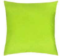 Furn Plain Outdoor Cushion Cover - Lime - 55cm x 55cm - Lime - 100% Polyester