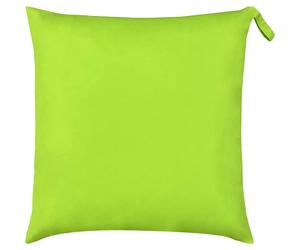 Furn Plain Outdoor Cushion Cover - Lime - One Size - Lime - 100% Polyester