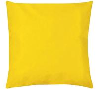 Furn Plain Outdoor Cushion Cover - Yellow - 55cm x 55cm - Yellow - 100% Polyester