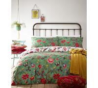 furn. Pomelo Tropical Double Verdi Duvet Set - Multi - Wilko