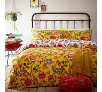 furn Pomelo Tropical Floral Duvet Cover Set
