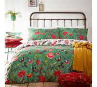 Furn Duvet Cover Set Pomelo Tropical Floral – Reversible Bedding – Verdi Single